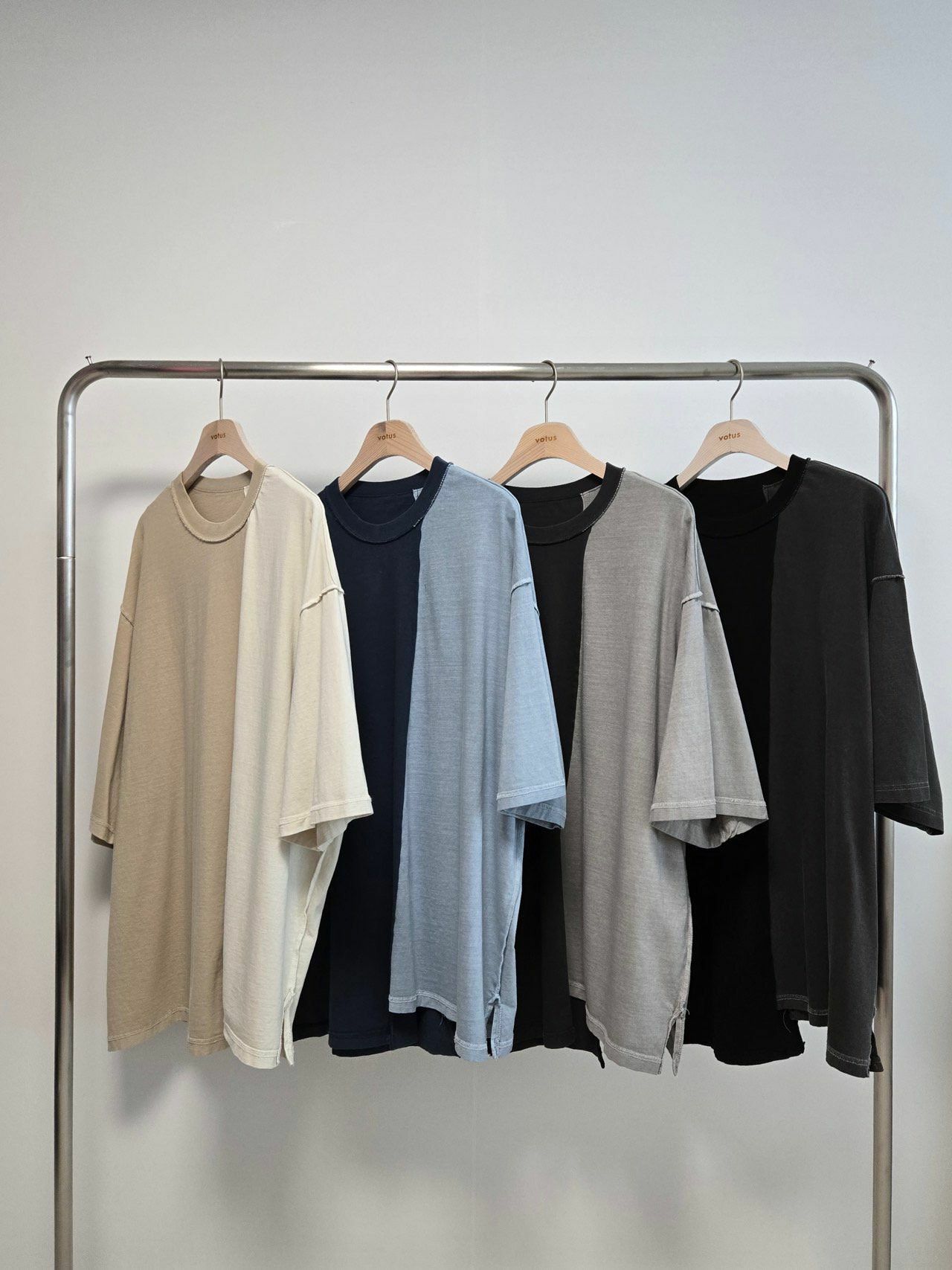 OverSize拼色短袖Tee Votus-090T