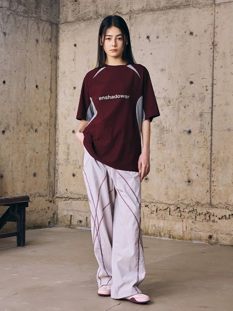 ENshadower隱蔽者 SORONA復古運動撞色速乾T卹
