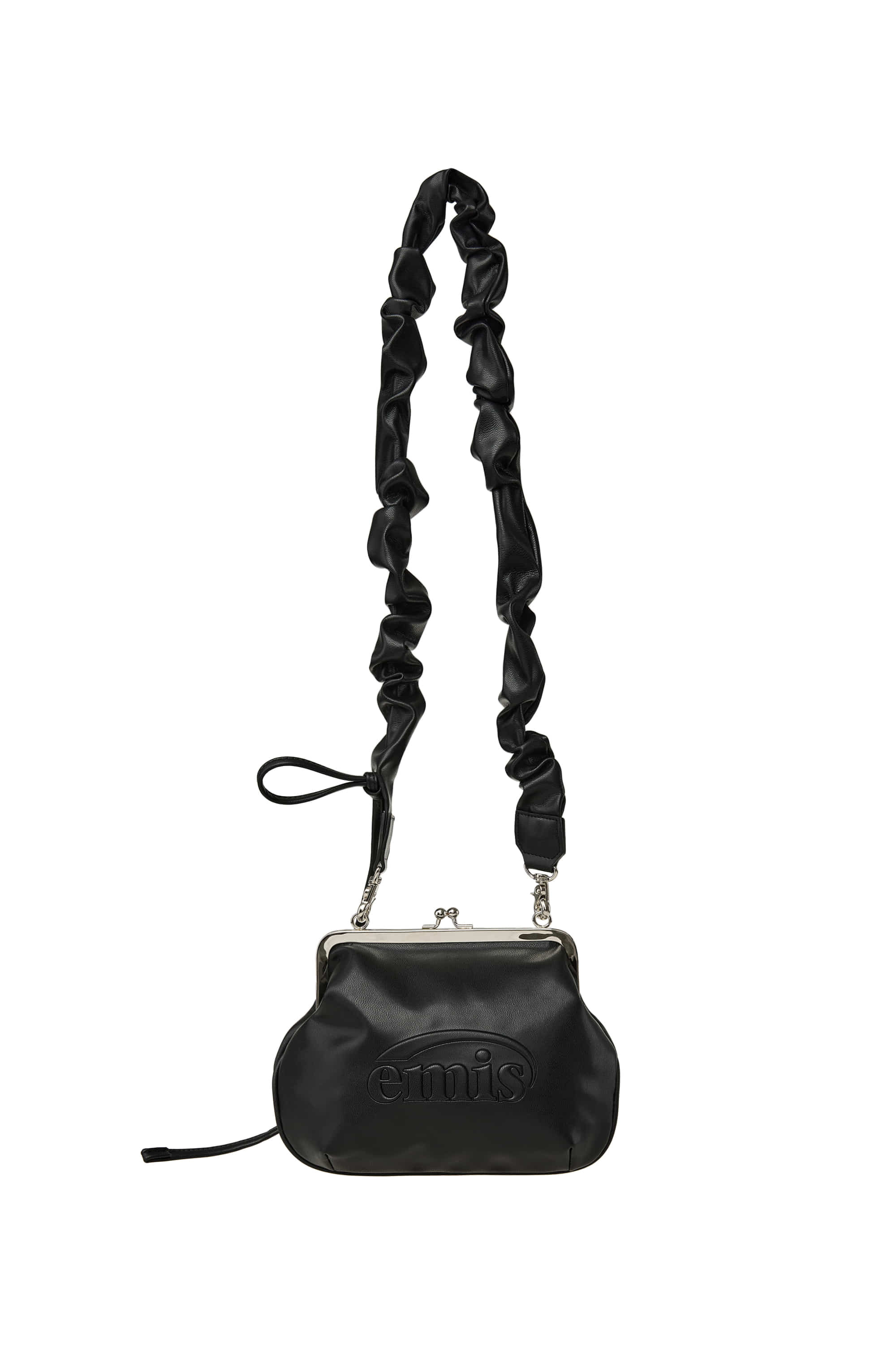 【EMIS】 STRING STRAP CLASP FRAME PURSE BAG /追跡付 EMIS STRING STRAP CLASP FRAME PURSE BAG