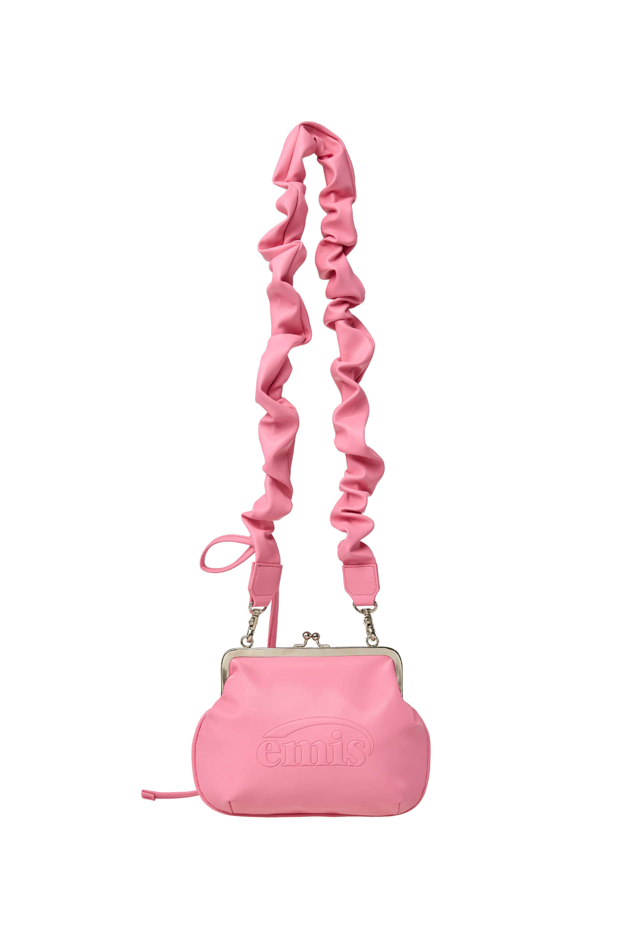 【EMIS】 STRING STRAP CLASP FRAME PURSE BAG /追跡付 EMIS STRING STRAP CLASP FRAME PURSE BAG