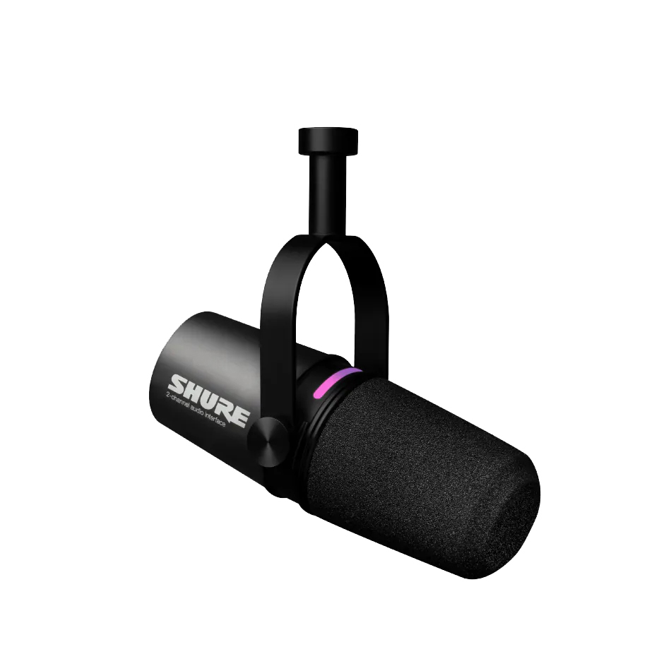 SHURE MV7i 智慧麥克風+錄音介面 二年保固 台灣總代理公司貨