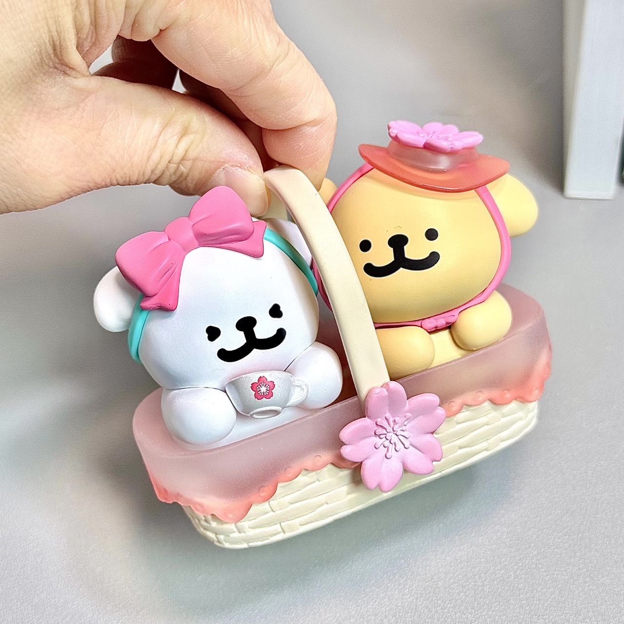 MALTESE 線條小狗 落櫻繽紛 櫻花 盲盒 公仔 擺設 / 預購