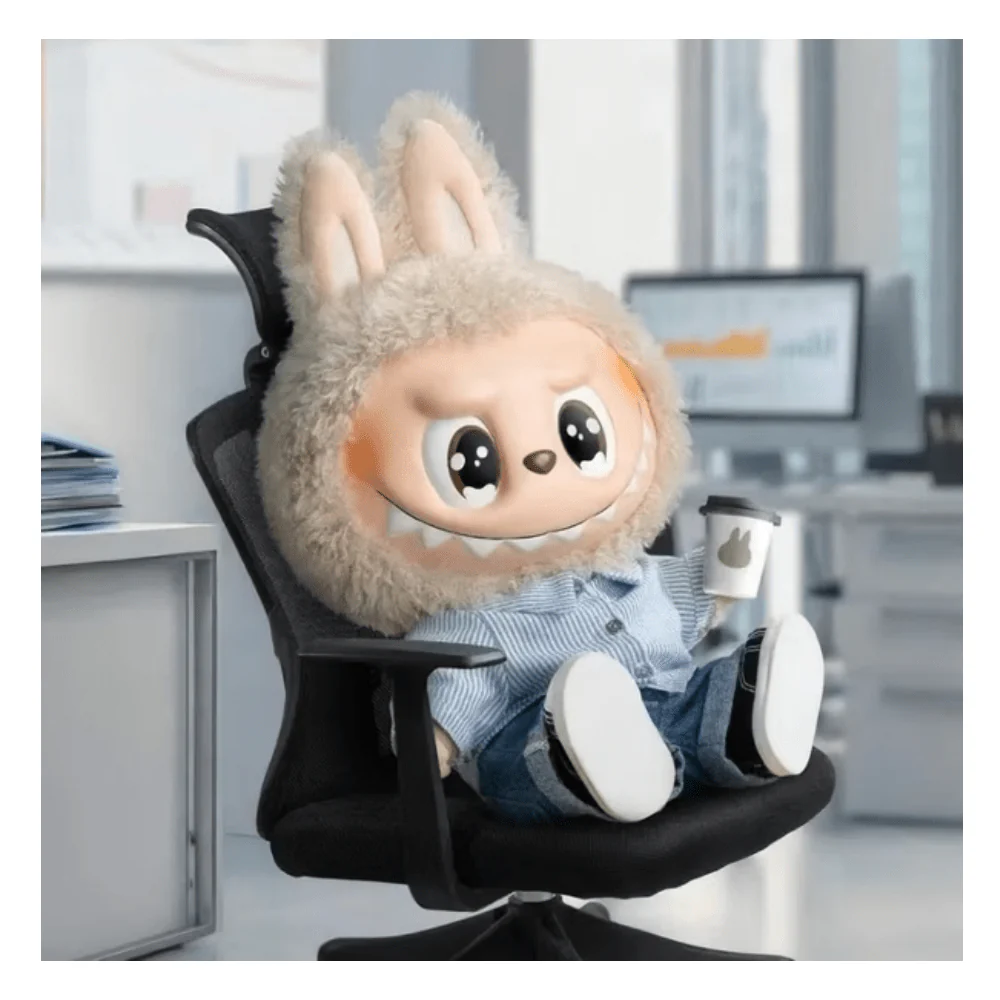 POP MART LABUBU THE MONSTERS 夏日 FLIP WITH ME 搪膠毛絨 公仔