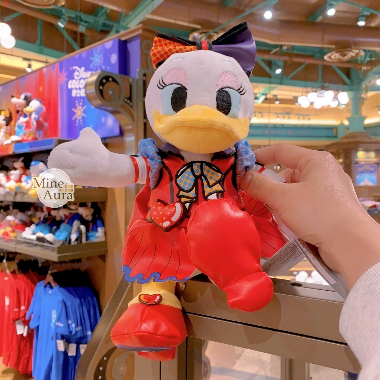 彩色慶典街頭派對系列 黛西 Daisy 造型 娃娃 玩偶 -上海迪士尼樂園