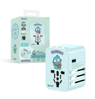 XPower x Sanrio Hangyodon TA45B 45W 6輸出 PD3.0/PPS旅行充電器