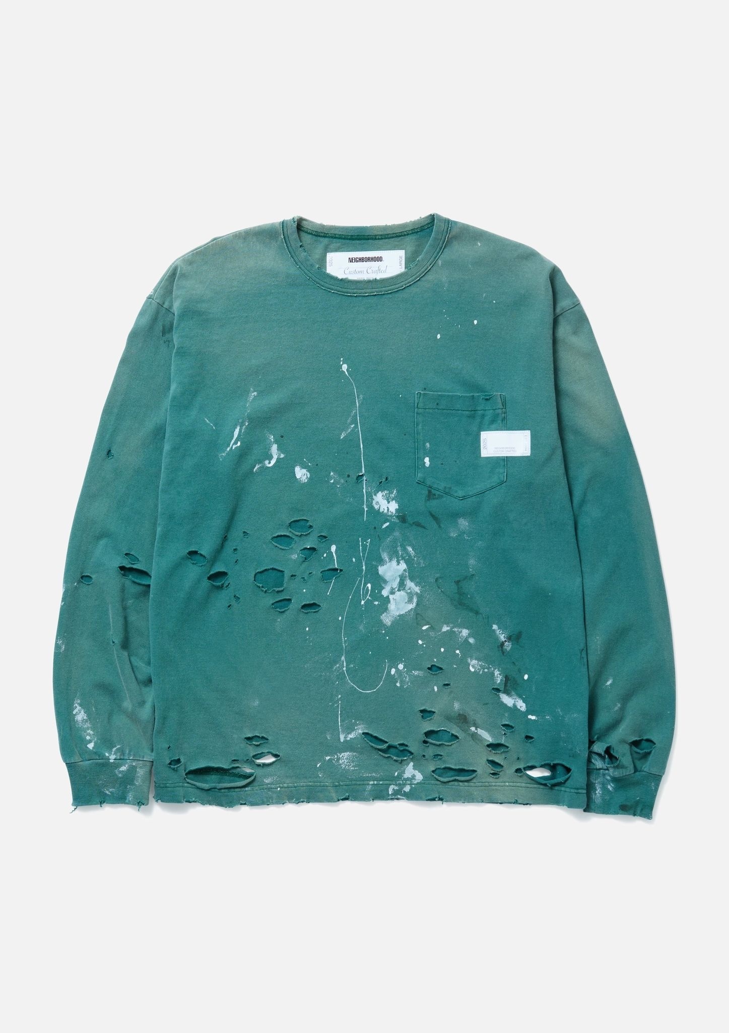 2.8万 NEIGHBORHOOD SAVAGE CREWNECK LS BLK NEIGHBORHOOD(ネイバーフッド)｜SAVAGE CREWNECK LS｜正規通販