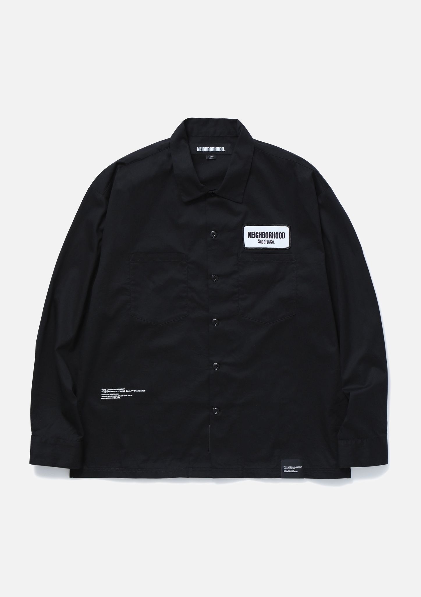 NEIGHBORHOOD CLASSIC WORK SHIRT LS-2