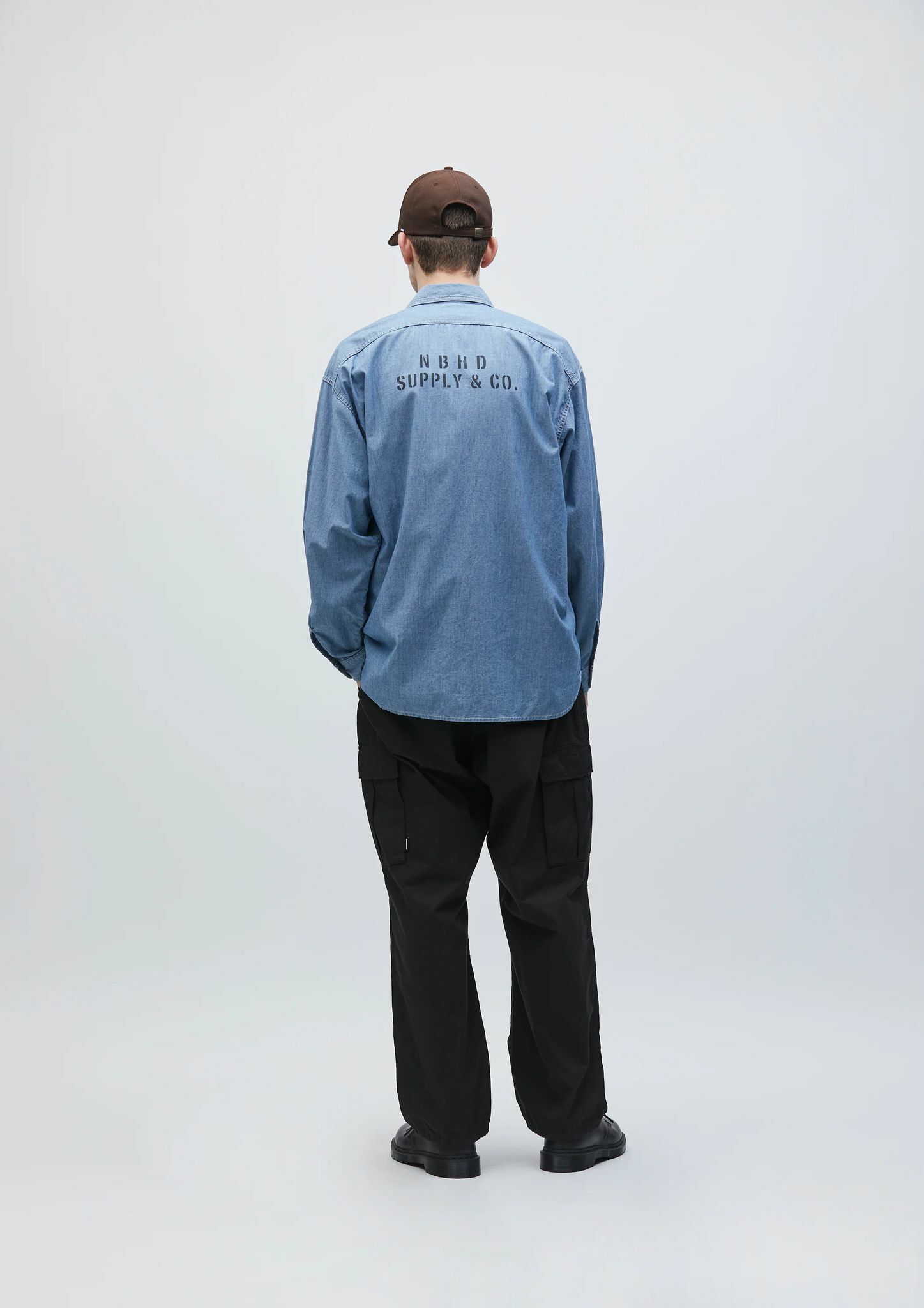 NEIGHBORHOOD CHAMBRAY SHIRT LS