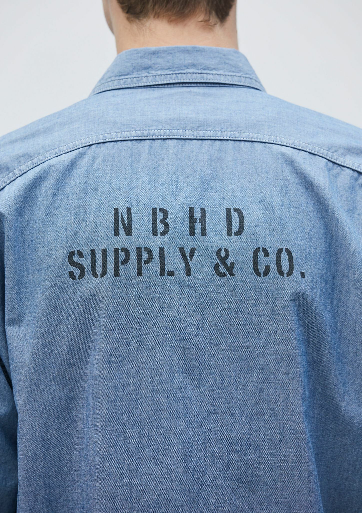 NEIGHBORHOOD CHAMBRAY SHIRT LS