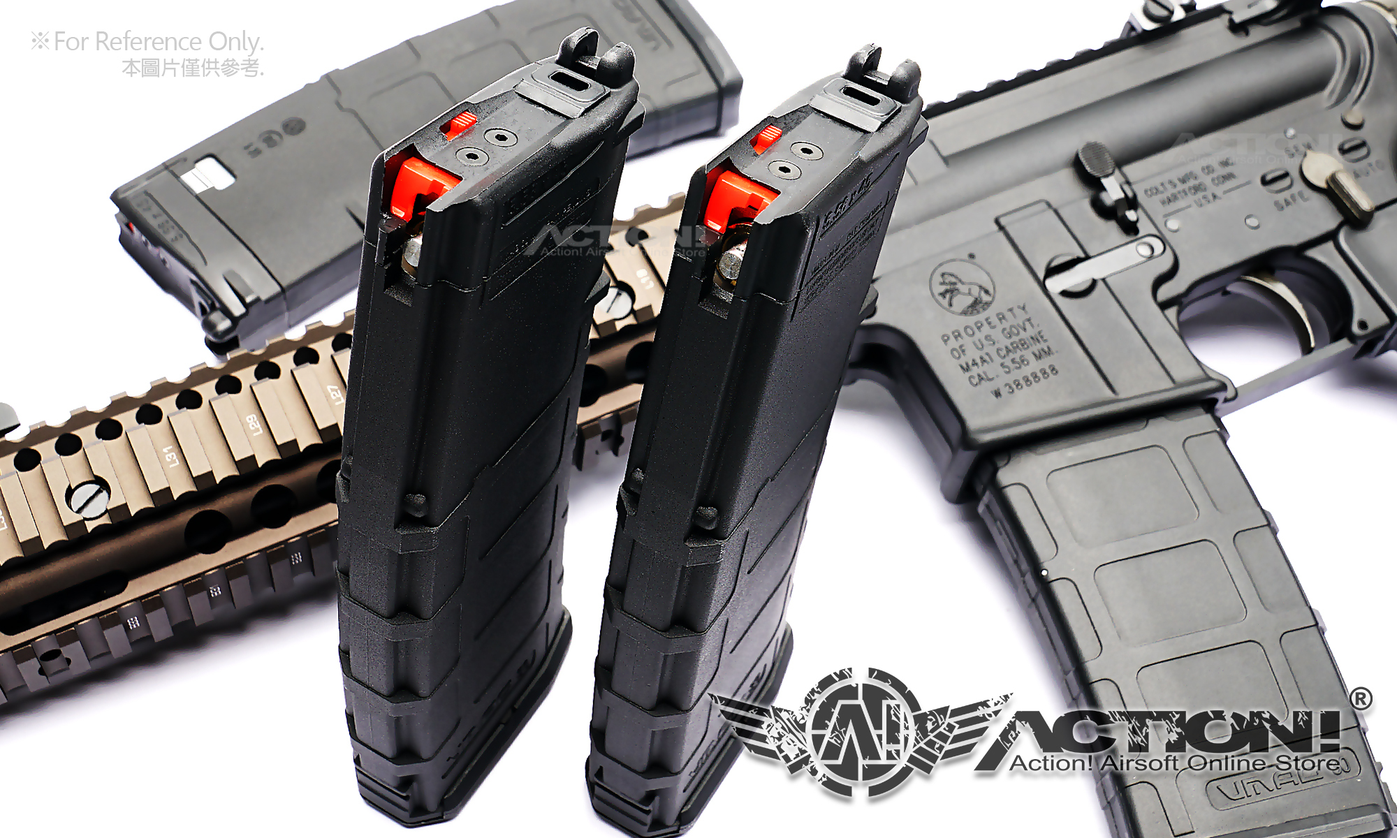 VFC 30 Rounds VMAG Version 3 Gas Magazine For AR / M4