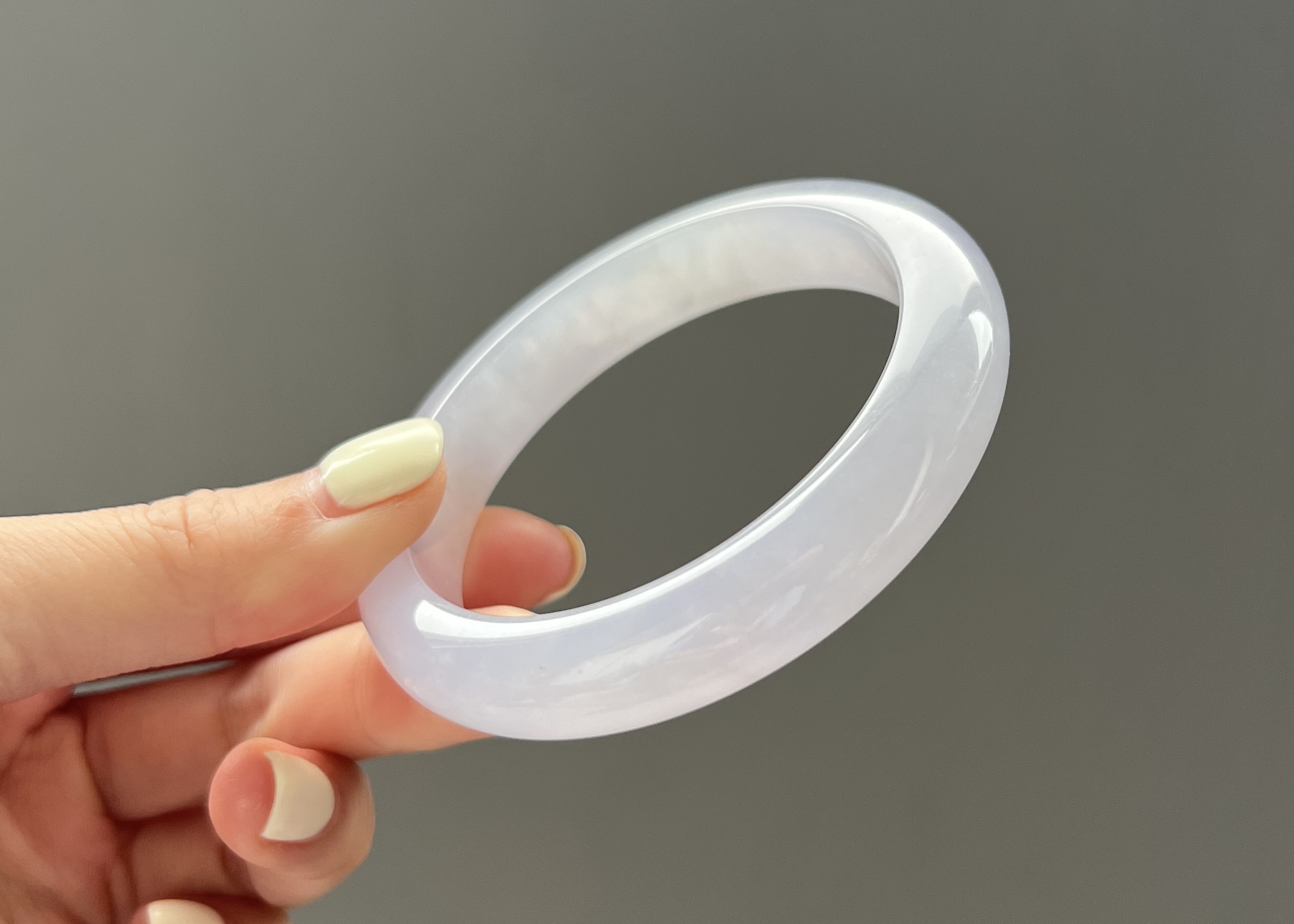 珍藏級冰紫翡翠手鐲