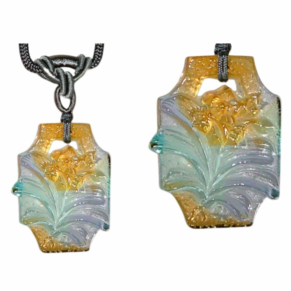 春蘭項鍊 典雅高潔蘭韻悠然開運納福