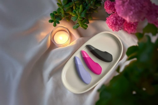 WOMANIZER - Enhance 2合1陰蒂震動吸啜器(黑色/粉色/紫色)