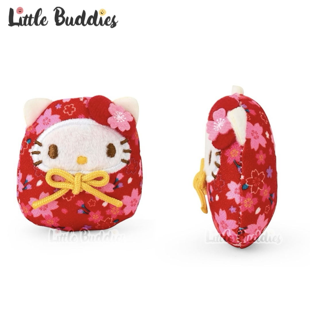 日本 Sanrio 櫻花造型磁石手玉公仔