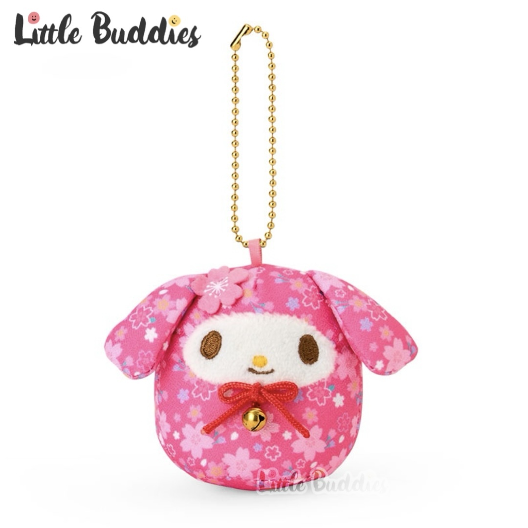 日本 Sanrio 櫻花造型手玉匙扣