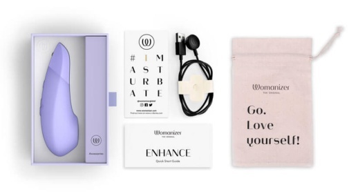 WOMANIZER - Enhance 2-in-1 Pleasure Air & Vibrations Clitoral Stimulator