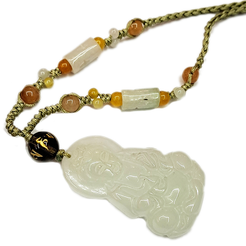 寶瓶觀音緬甸玉項鍊【十方】142571