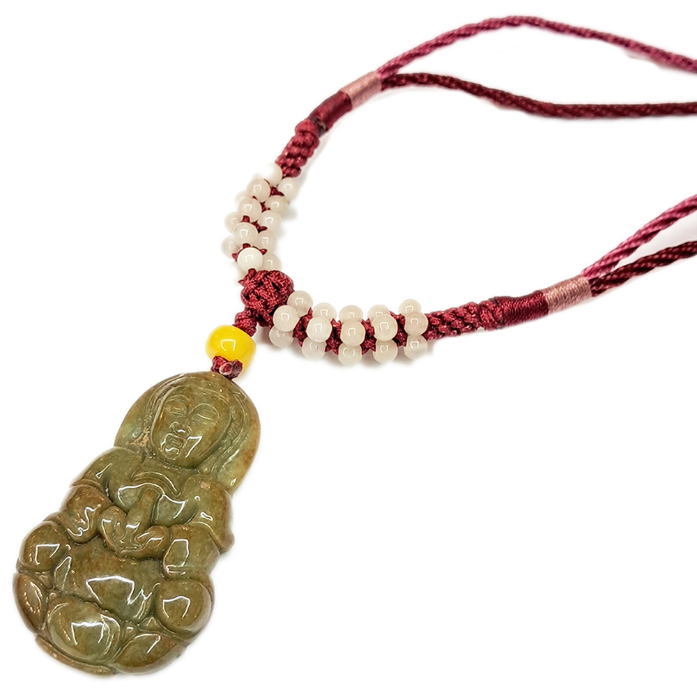 玉觀音中國結項鍊【十方】136828