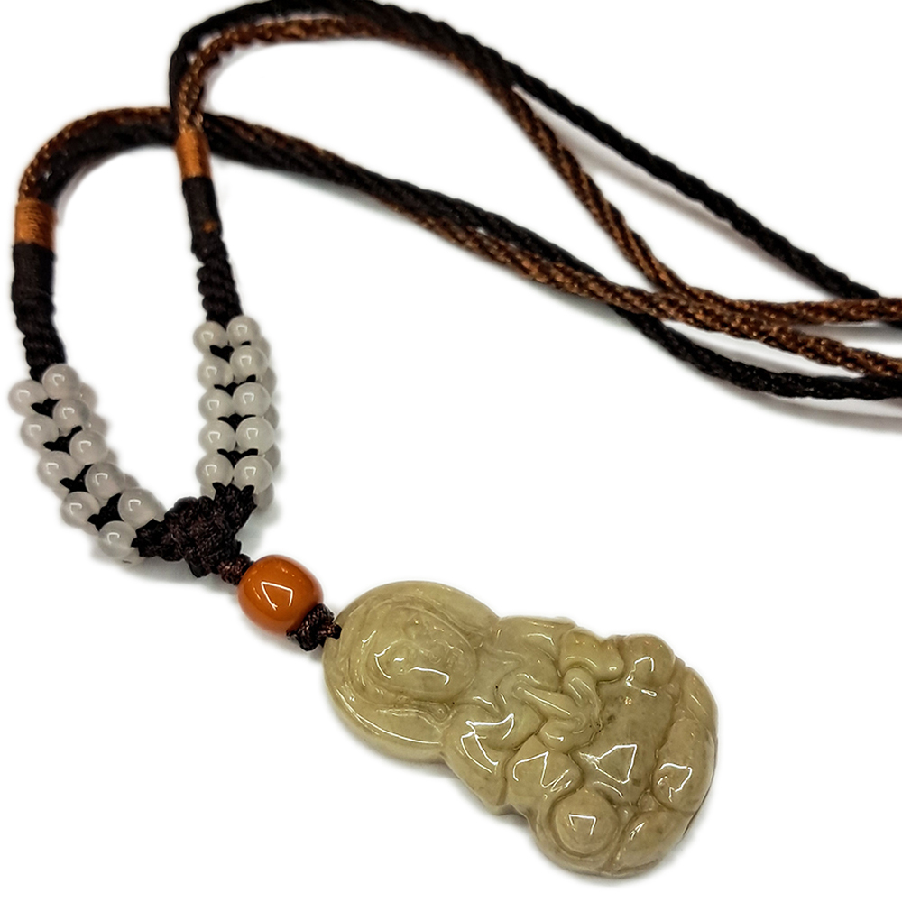 玉觀音中國結項鍊【十方】【十方】148318