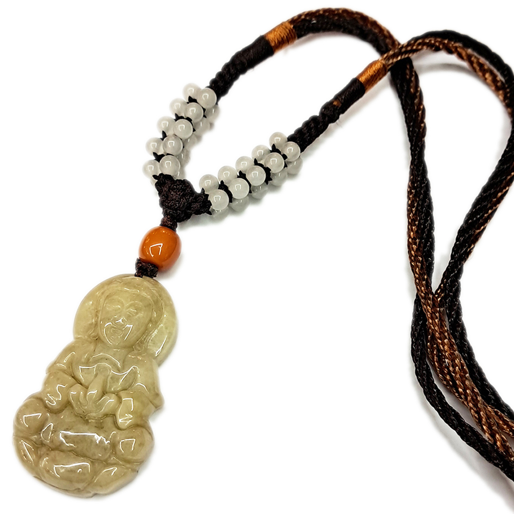 玉觀音中國結項鍊【十方】【十方】148318