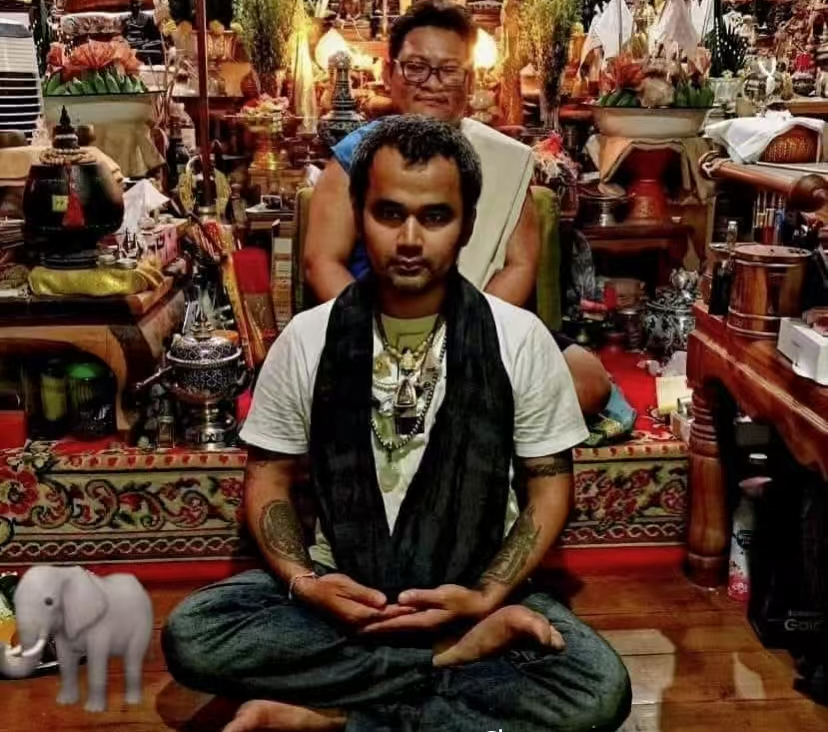 阿贊聽 鑽石金童子「古曼燙百戒撇」