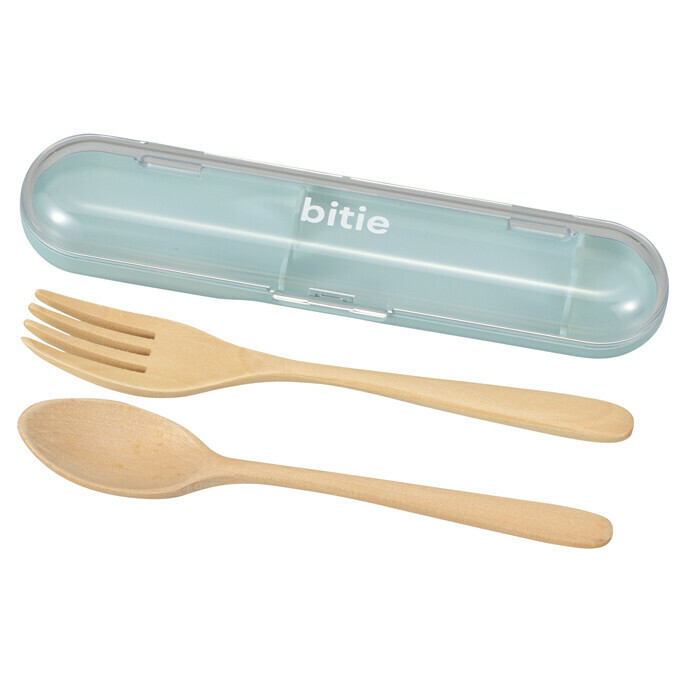 日本bitie天然木材餐具套裝 (非日本製)