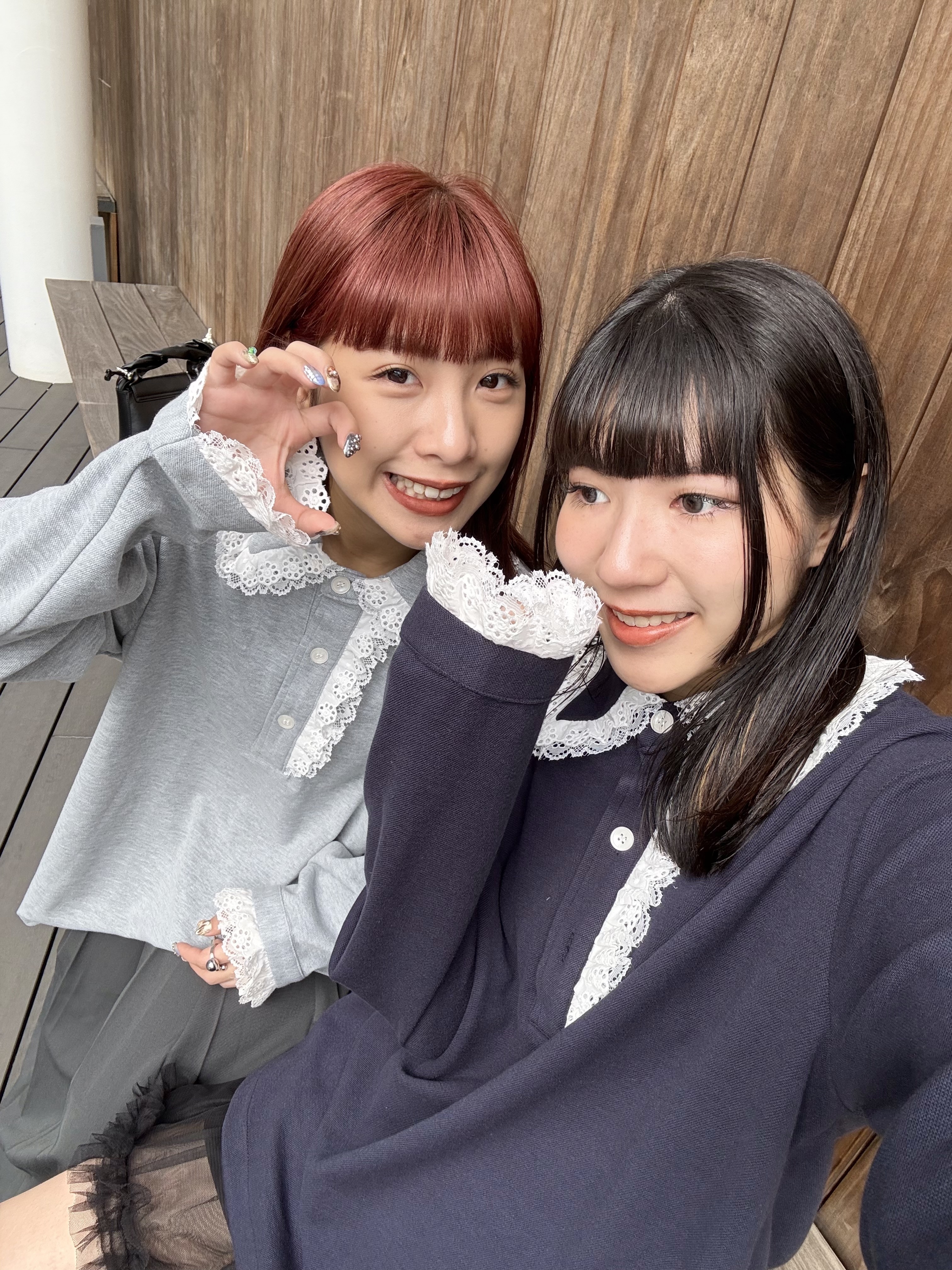 Lace Polo領小寬鬆Top