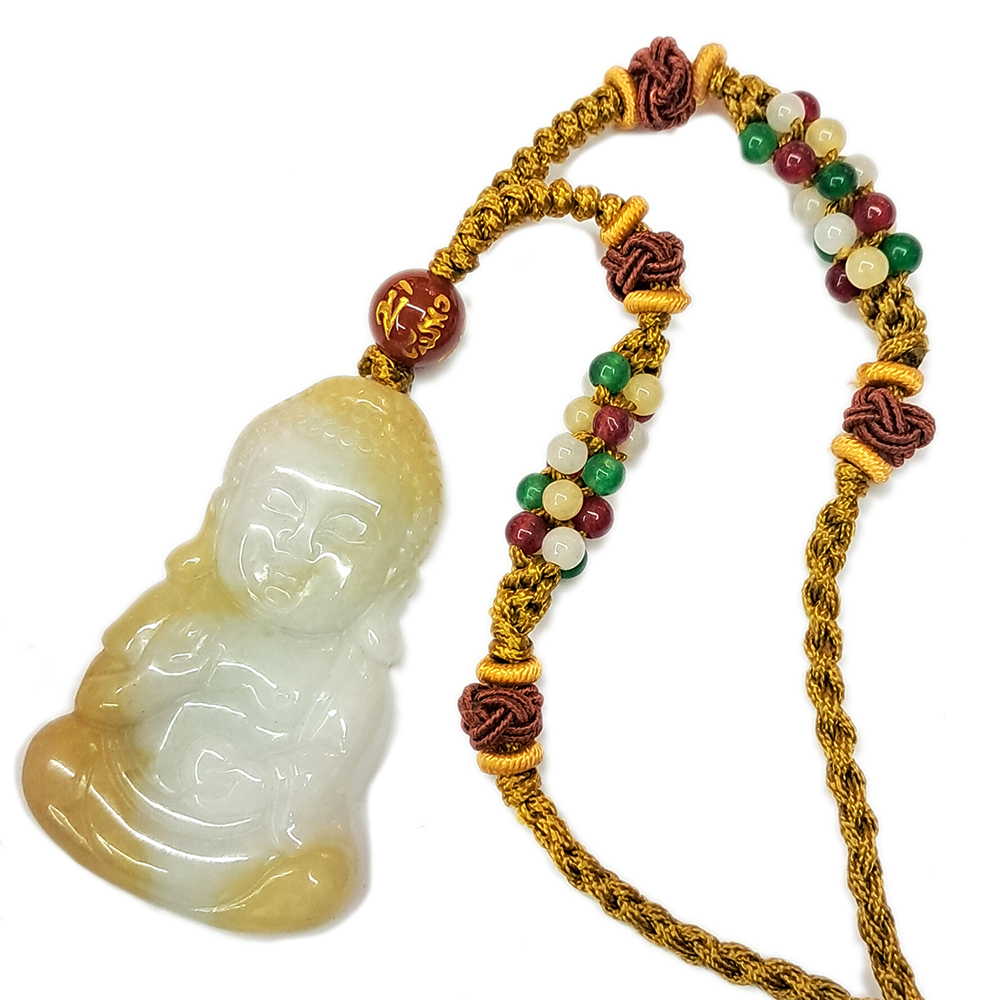 童顏玉佛中國結項鍊【十方】140650