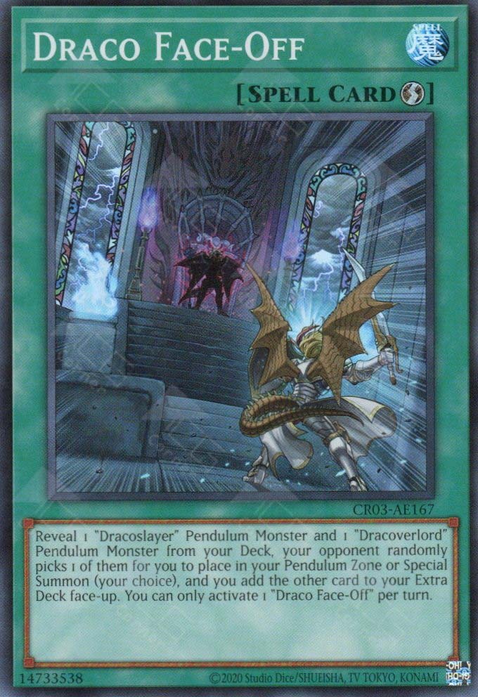 CR03-AE167 Draco Face-Off (SR)