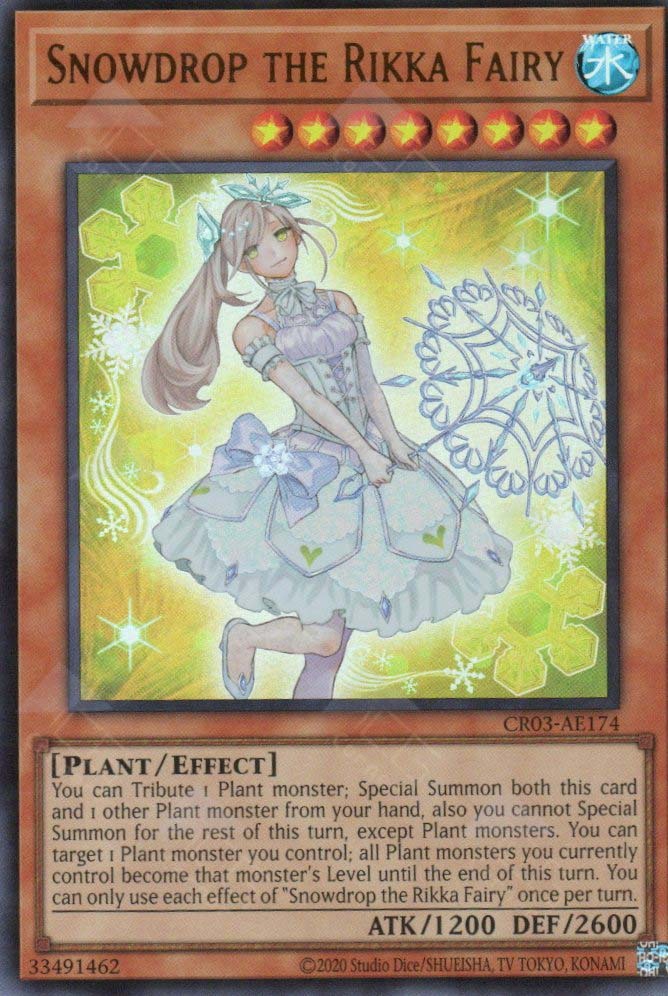 CR03-AE174 Snowdrop the Rikka Fairy (UR)