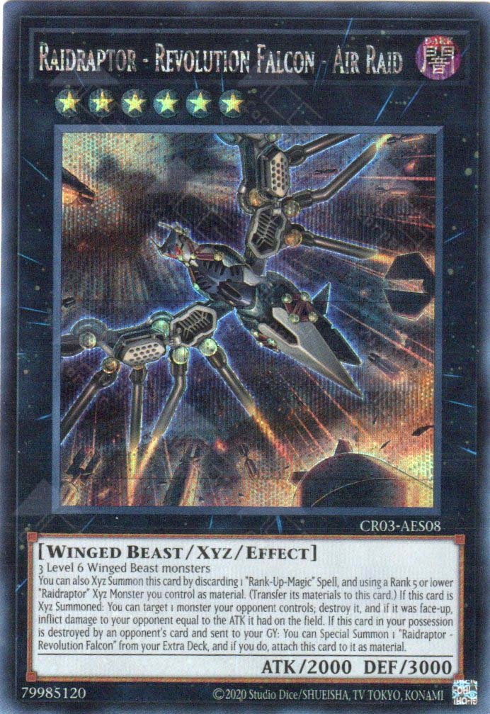 CR03-AES08 Raidraptor - Revolution Falcon - Air Raid (SER)