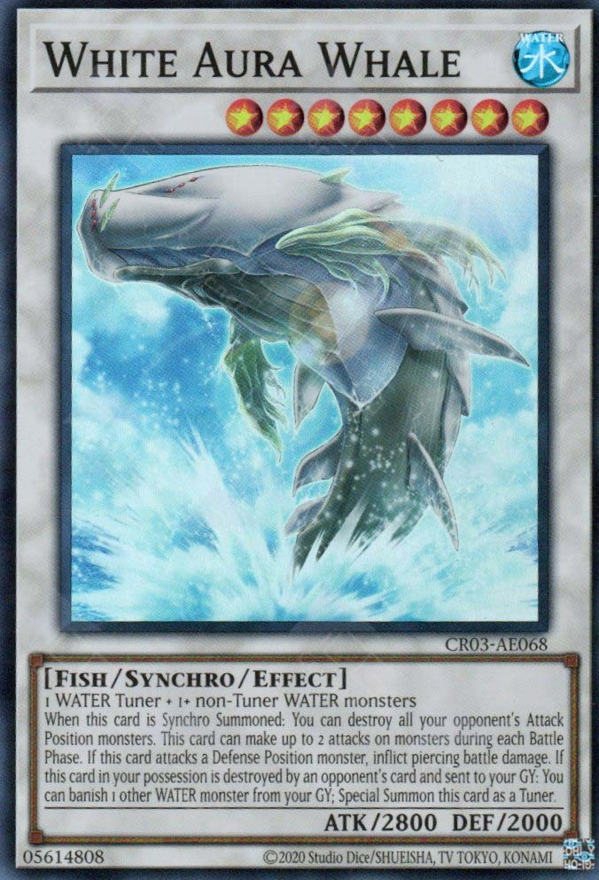 CR03-AES09 White Aura Whale (SER)