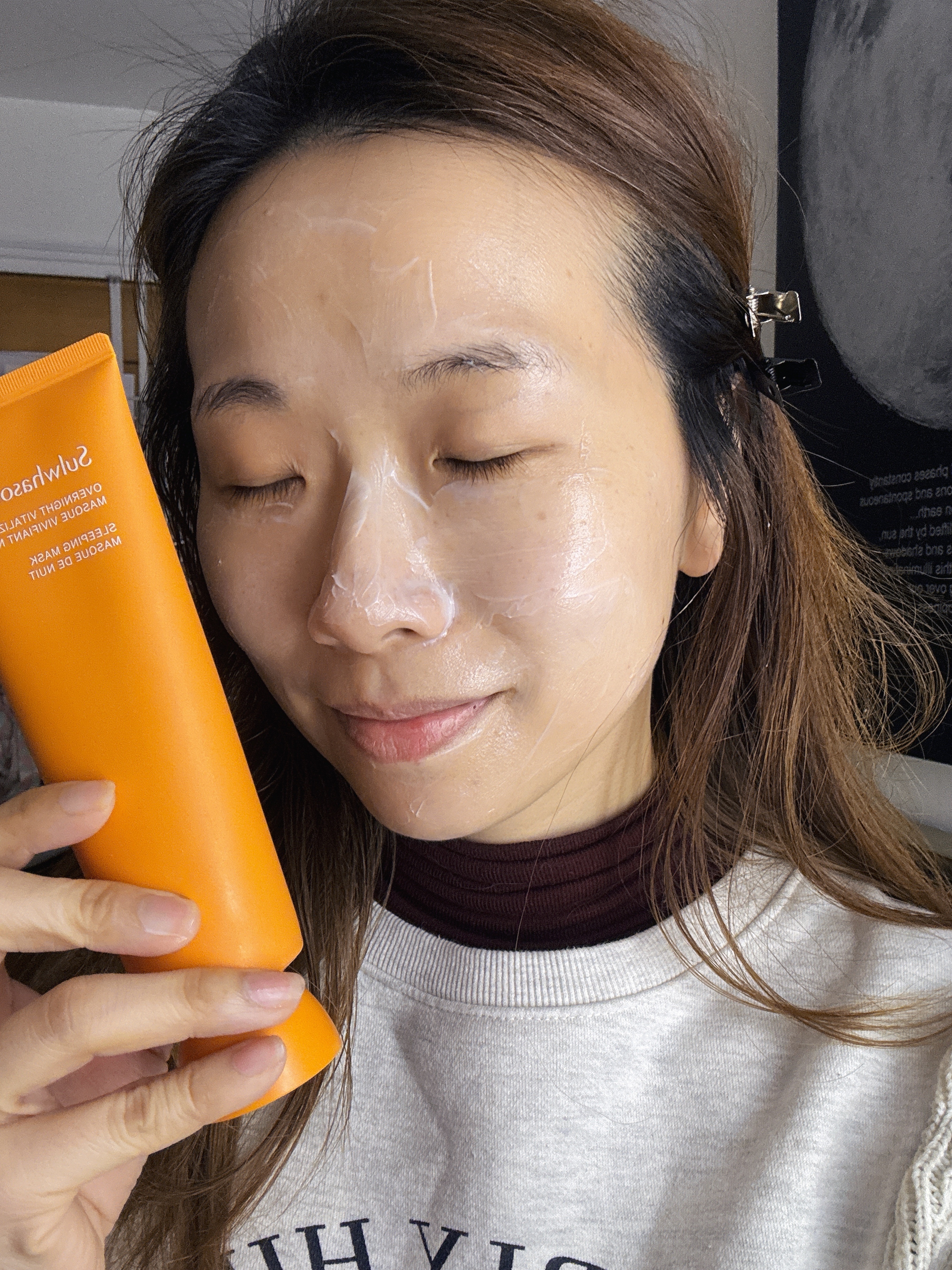 【雪花秀】與潤面膜OVERNIGHT VITALIZING MASK MASQUE VIVIFANT NUT 120ml