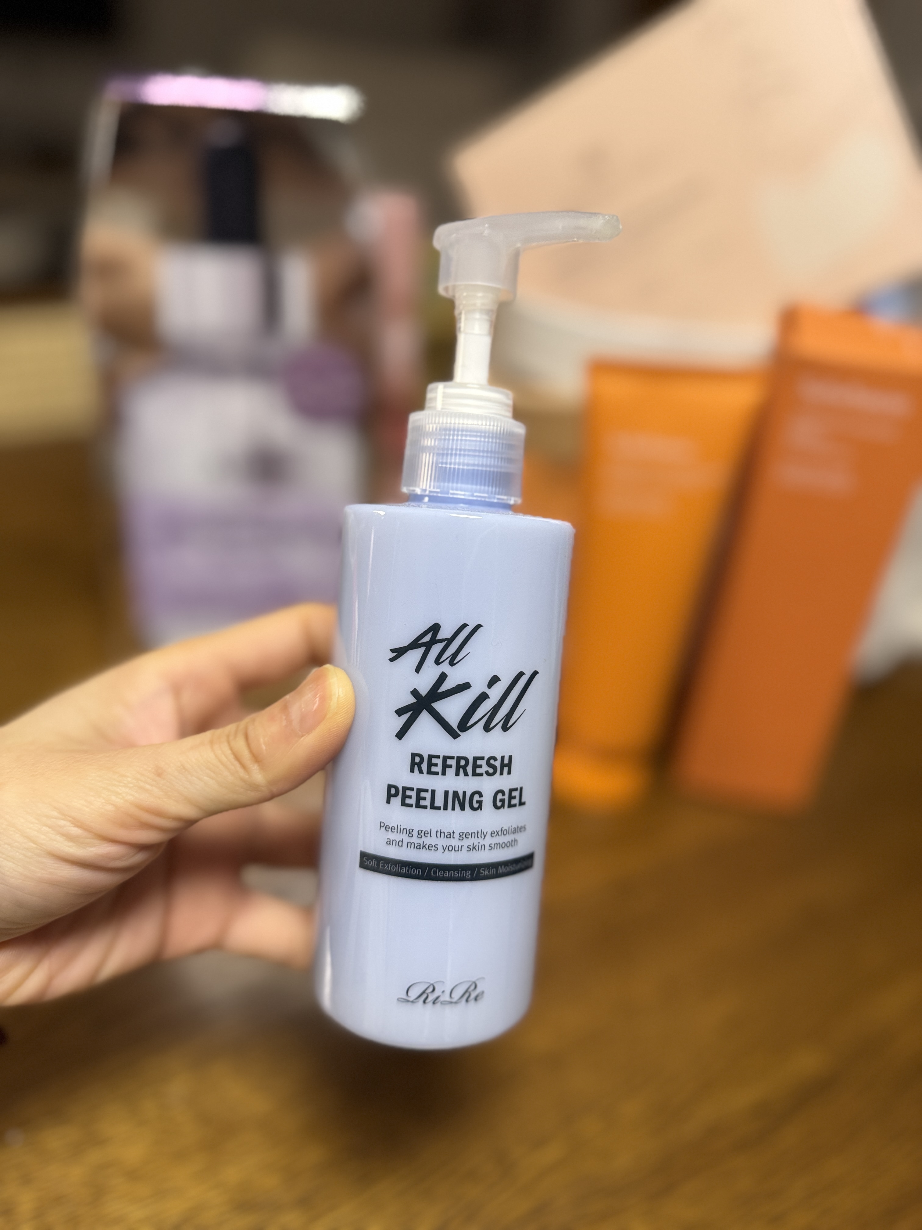 【RIRE】BYE-BYE角質 ALL KILL REFRESH PEELING GEL 190ml