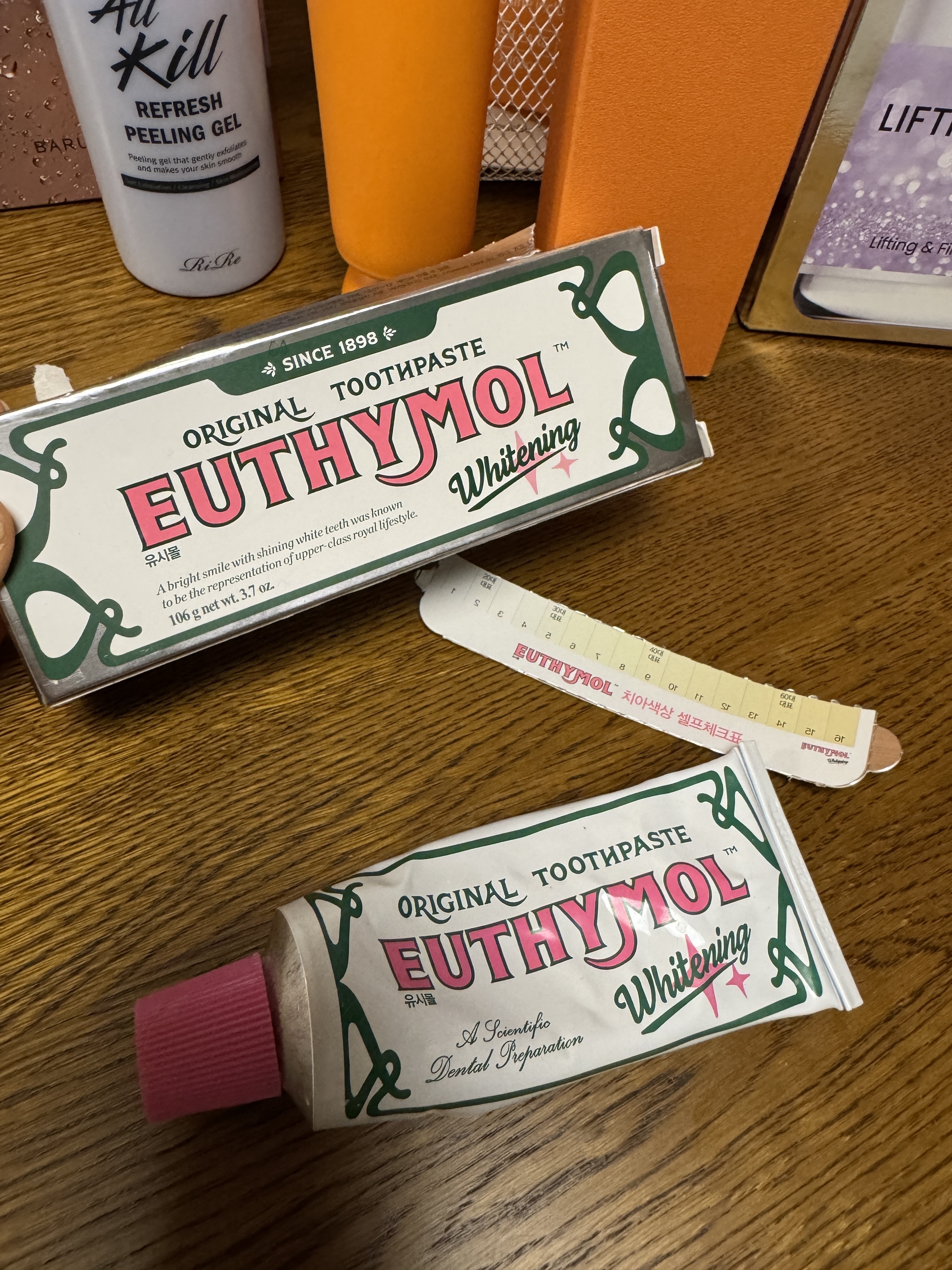 【EUTHYMOL】粉紅牙膏（美白）106g WHITENING