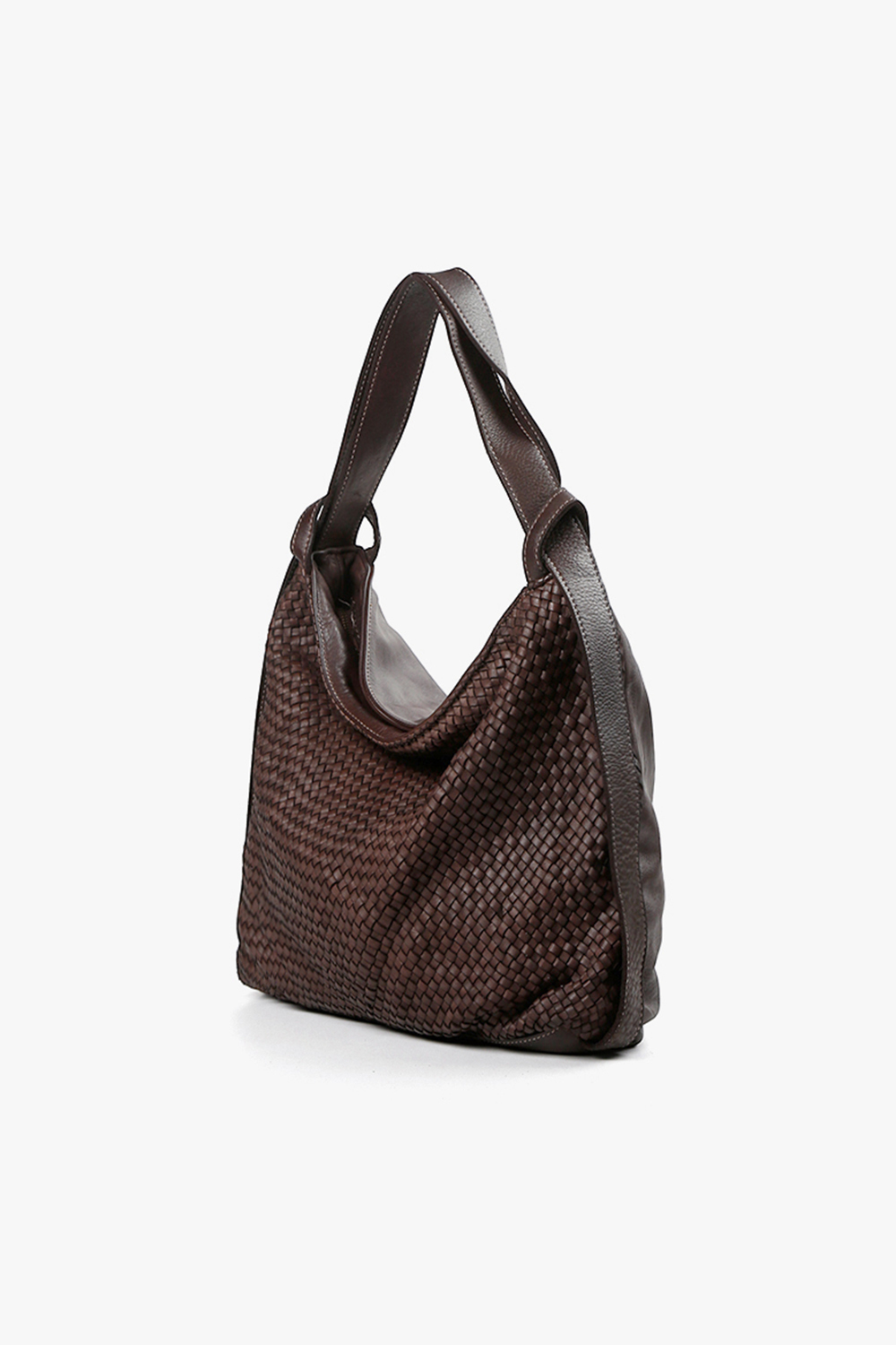 Doppia Woven 編織兩用包 咖啡