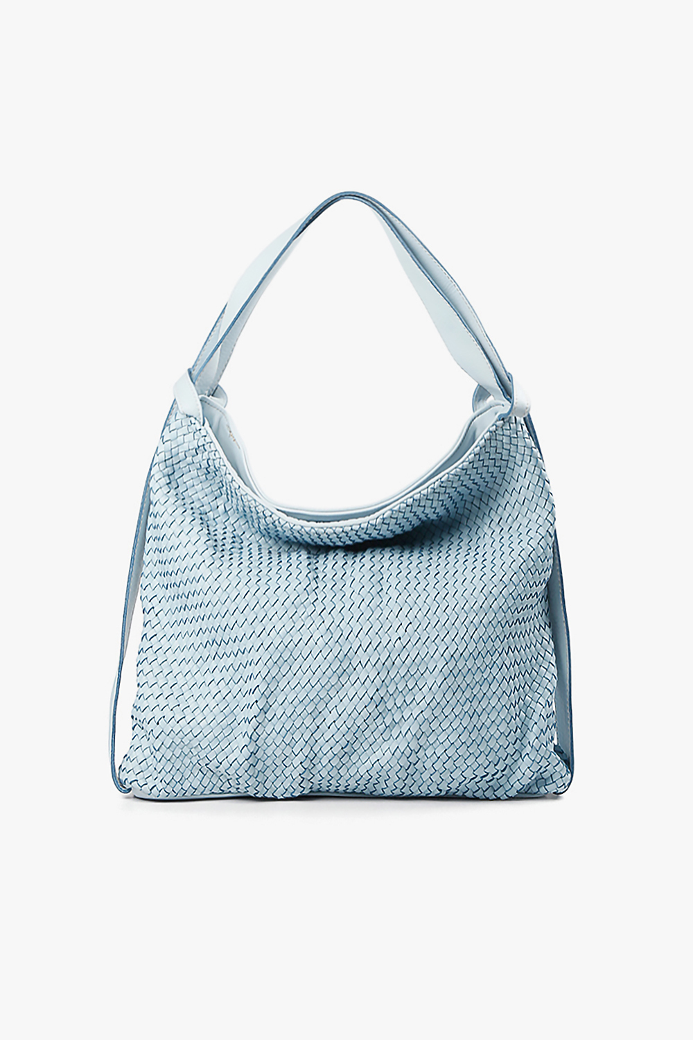 Doppia Woven 編織兩用包 水藍