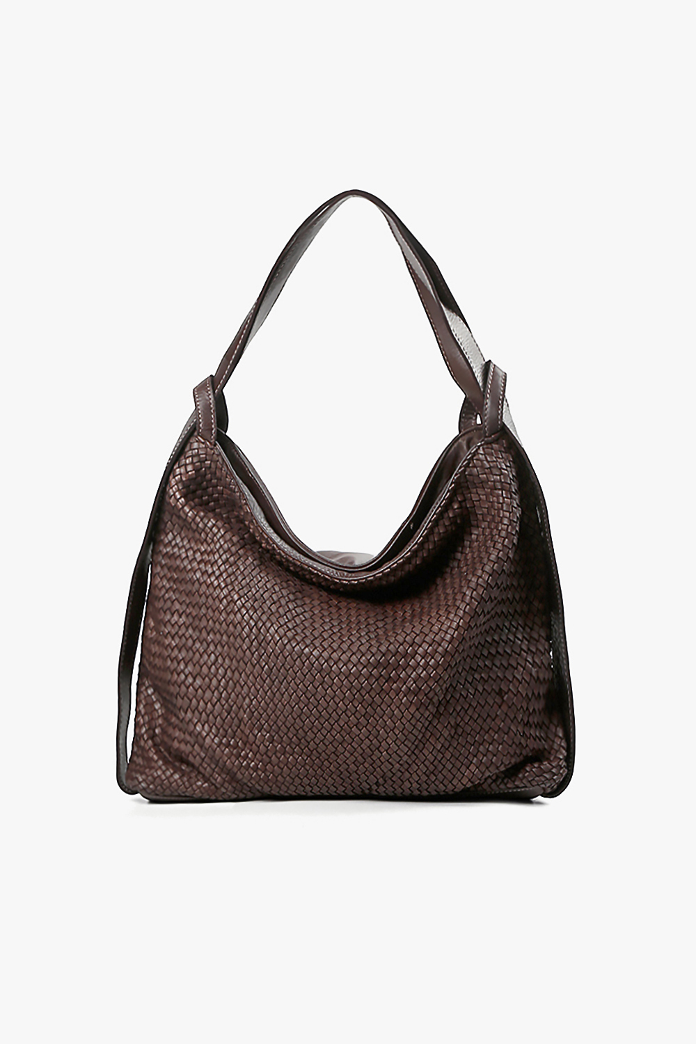 Doppia Woven 編織兩用包 咖啡