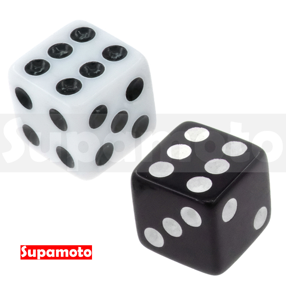 -Supamoto- 骰子—氣嘴蓋 (氣嘴帽/氣嘴塞/氣門嘴/風嘴蓋/氣門/風嘴/通用/美式嘴/自行車/汽車/機車)