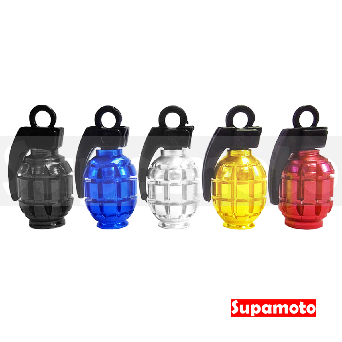 -Supamoto- 手榴彈—氣嘴蓋 (氣嘴帽/氣嘴塞/氣門嘴/風嘴蓋/氣門/風嘴/通用/美式嘴/自行車/汽車/機車)