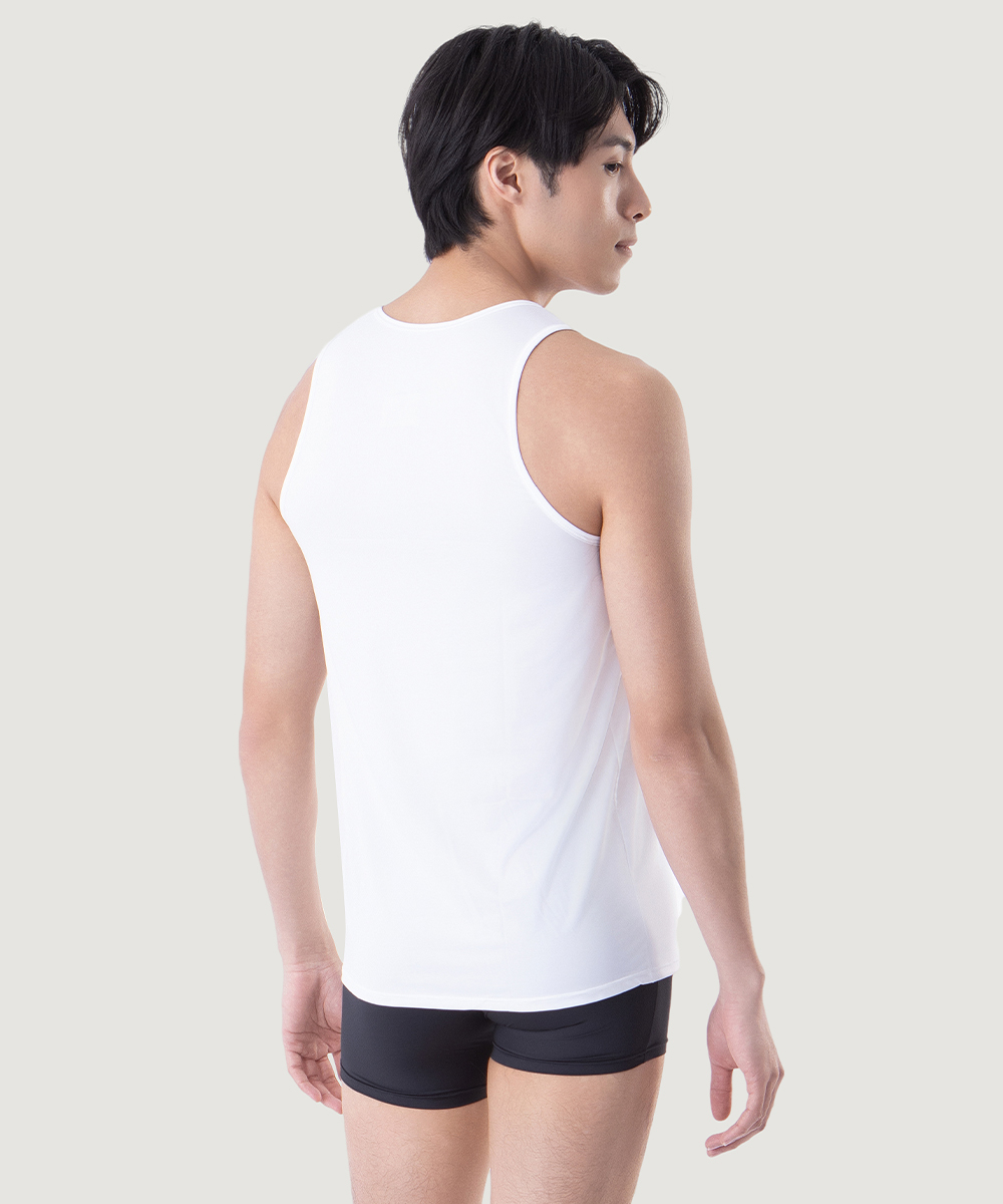 COOLPLUS旅行 男U領窄肩背心 UE1239