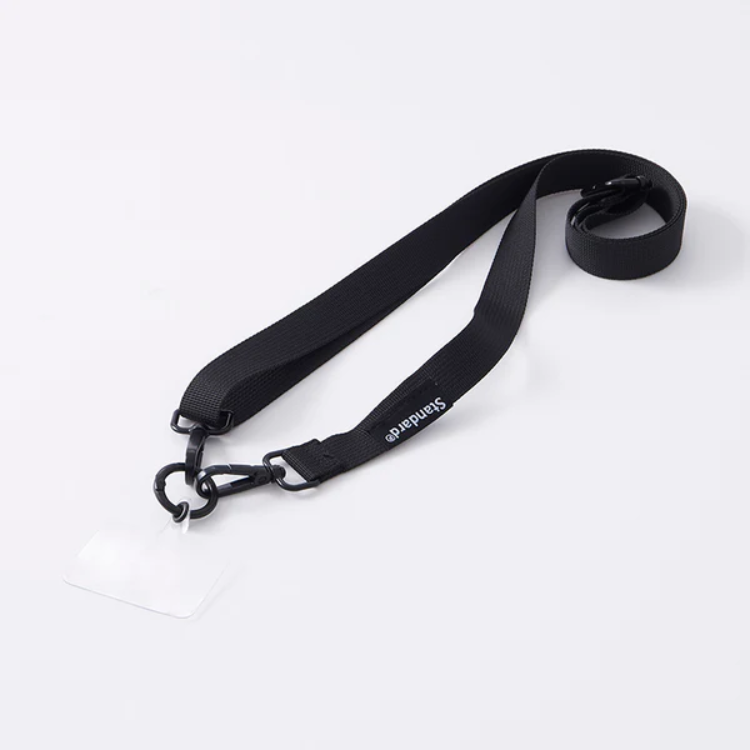 SP 手機背帶附墊片/黑