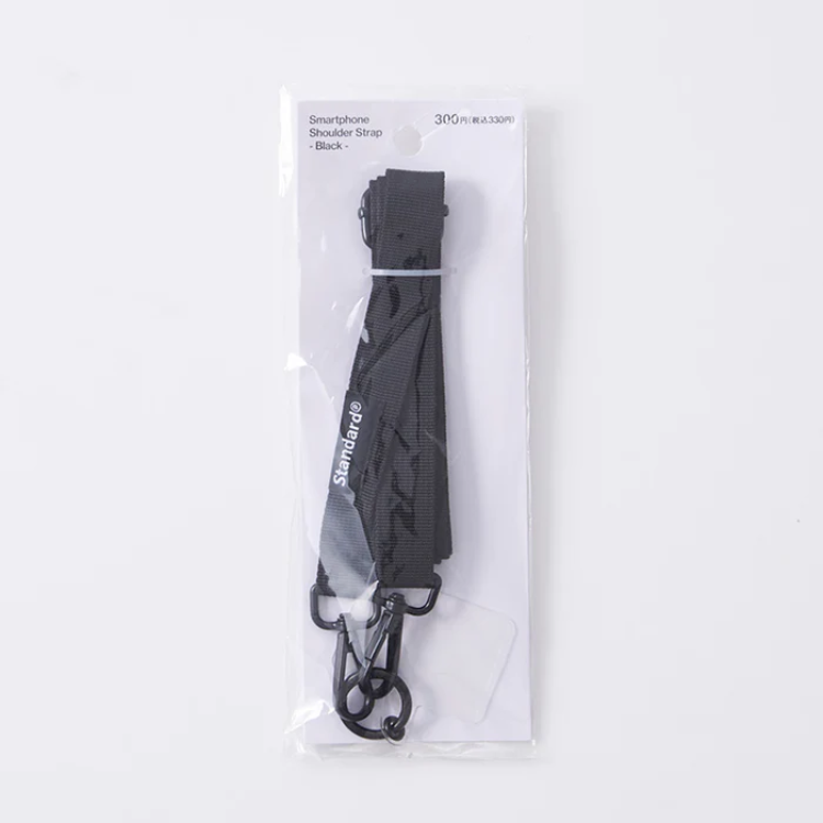 SP 手機背帶附墊片/黑