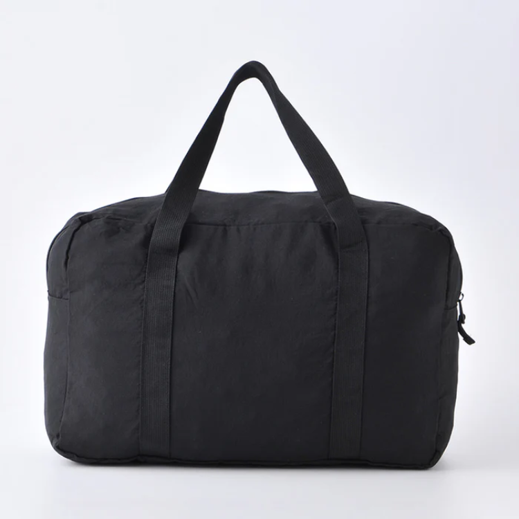 SP 折疊式尼龍波士頓包/黑 27.5x42x17cm