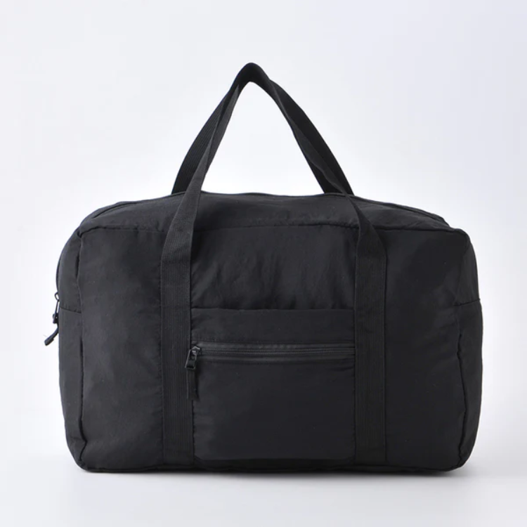 SP 折疊式尼龍波士頓包/黑 27.5x42x17cm