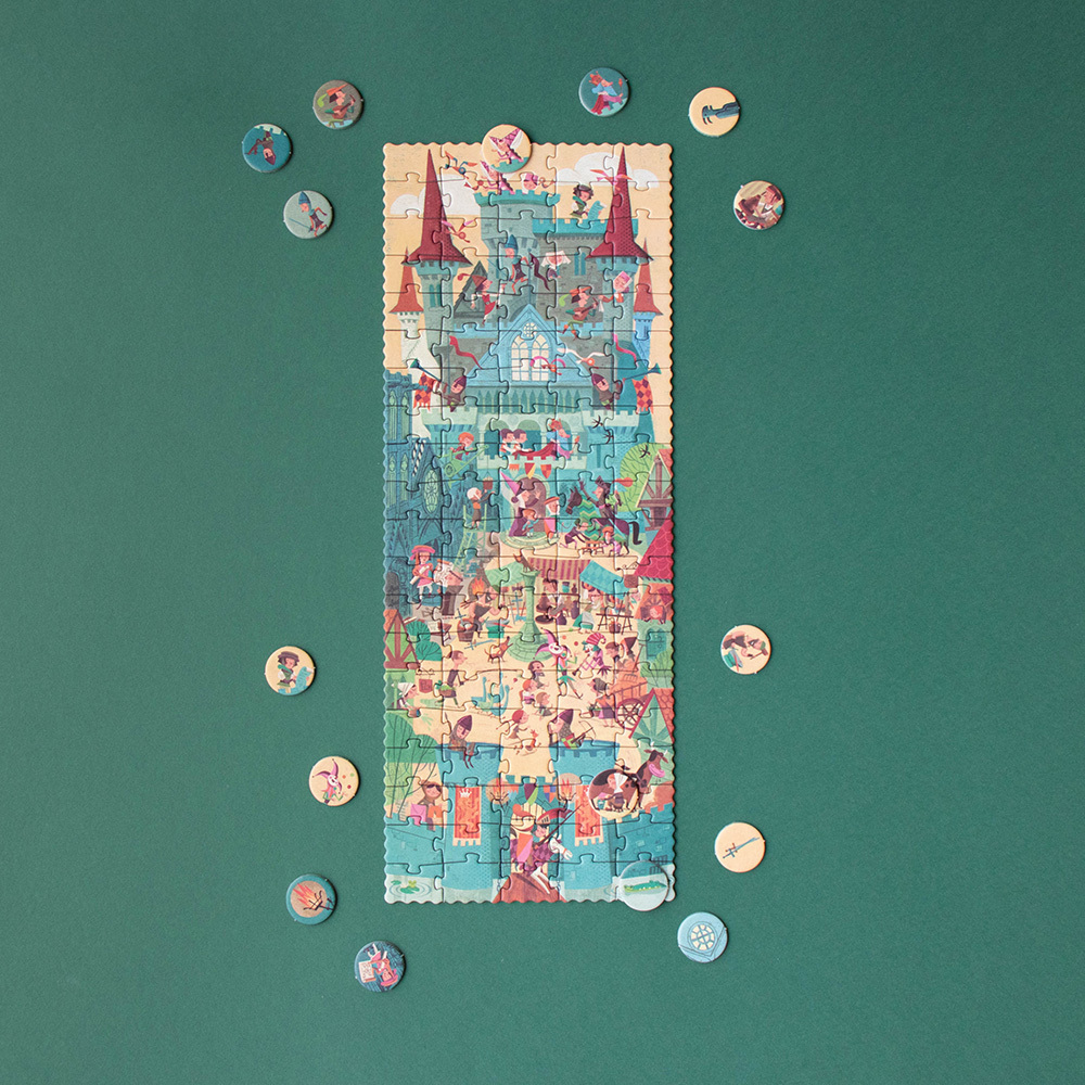 (預購4/7)西班牙Londji 城堡找找看拼圖