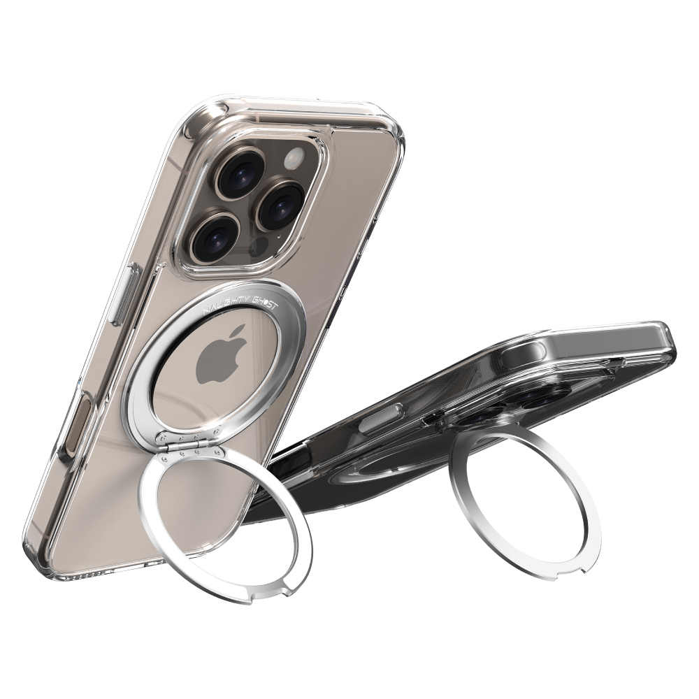 Spinner 【360° 磁吸旋轉手機殼】支援MagSafe磁吸，高清透明