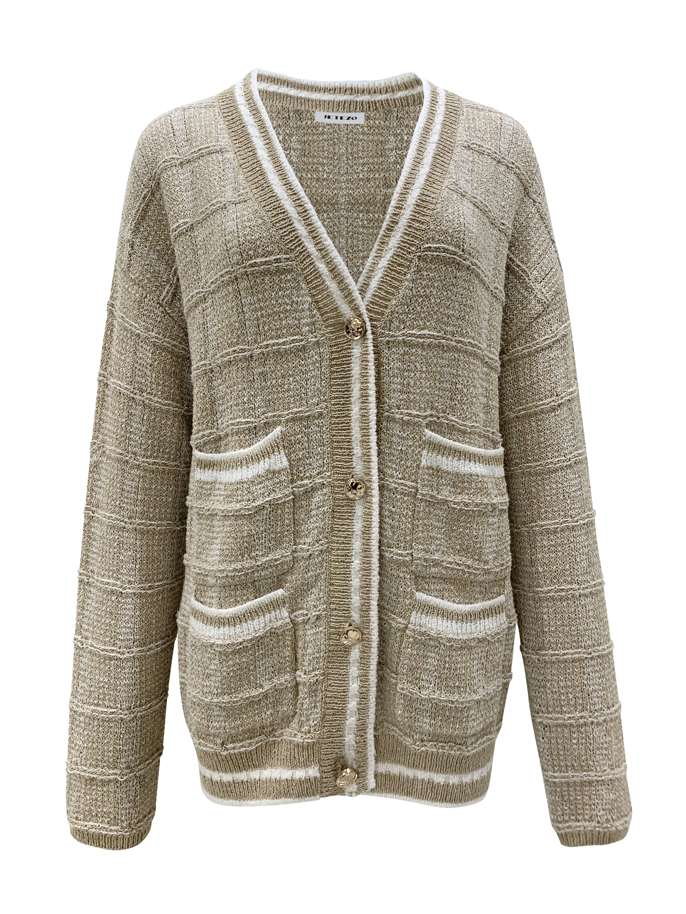 BB1AC826D1 慵懶序曲針織排扣開襟外套 (官網限定)