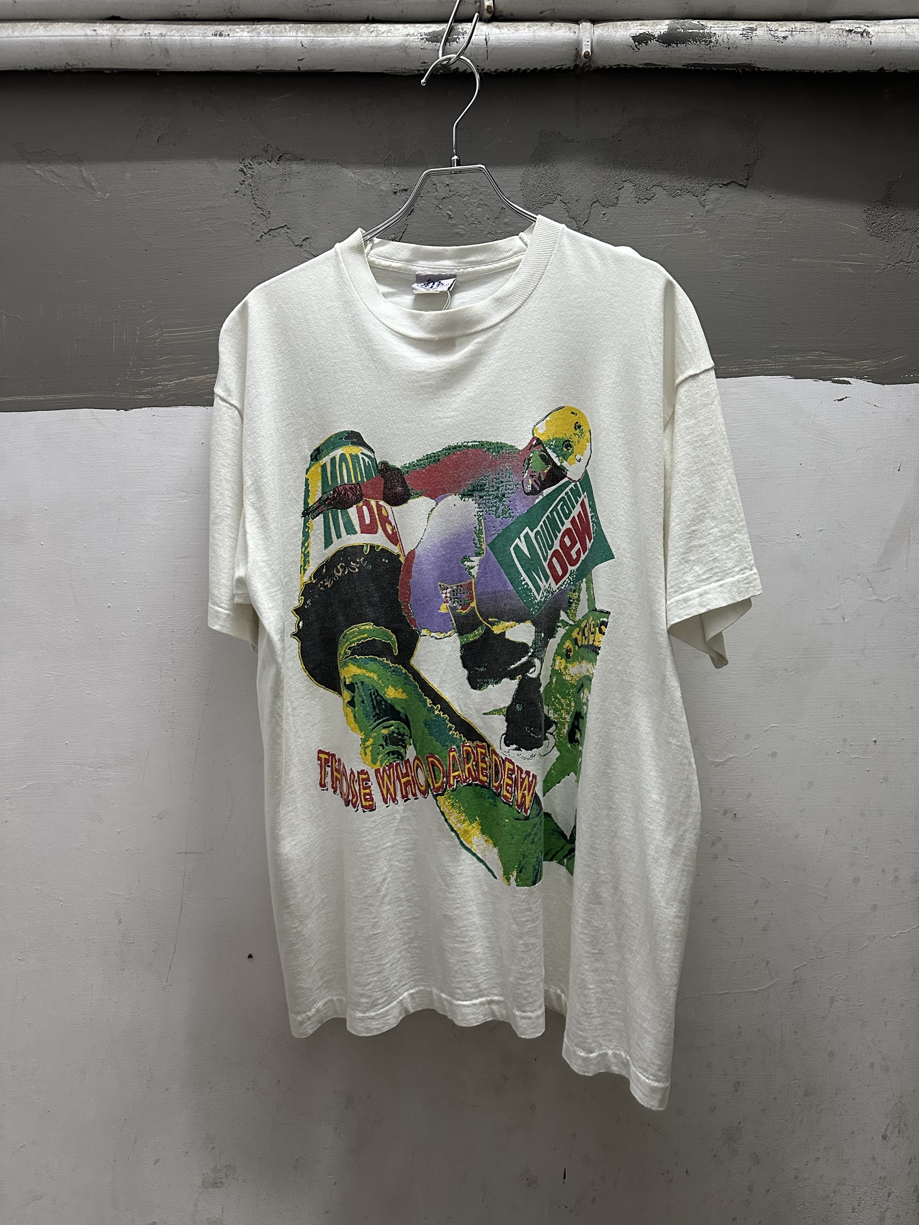 90s MOUNTAIN DEW Tee Made in USA