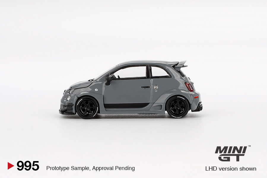 Mini GT Abarth 595 LB-WORKS x Abas Works Grey (右軚版)